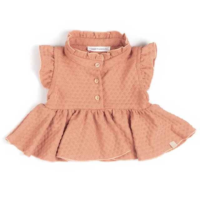 bamboom-camicia-dots-coral-276-camicia-bimba image 1