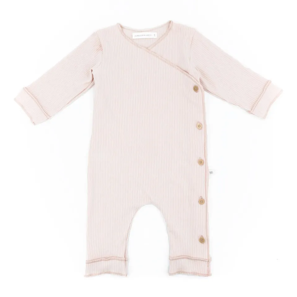 bamboom-tutina-pure-estivo-rosa-04-con-bottoni-legno image 1