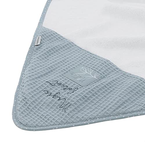 cambrass-forest-azzurro-accappatoio-neonato-con-cappuccio-tencel image 8