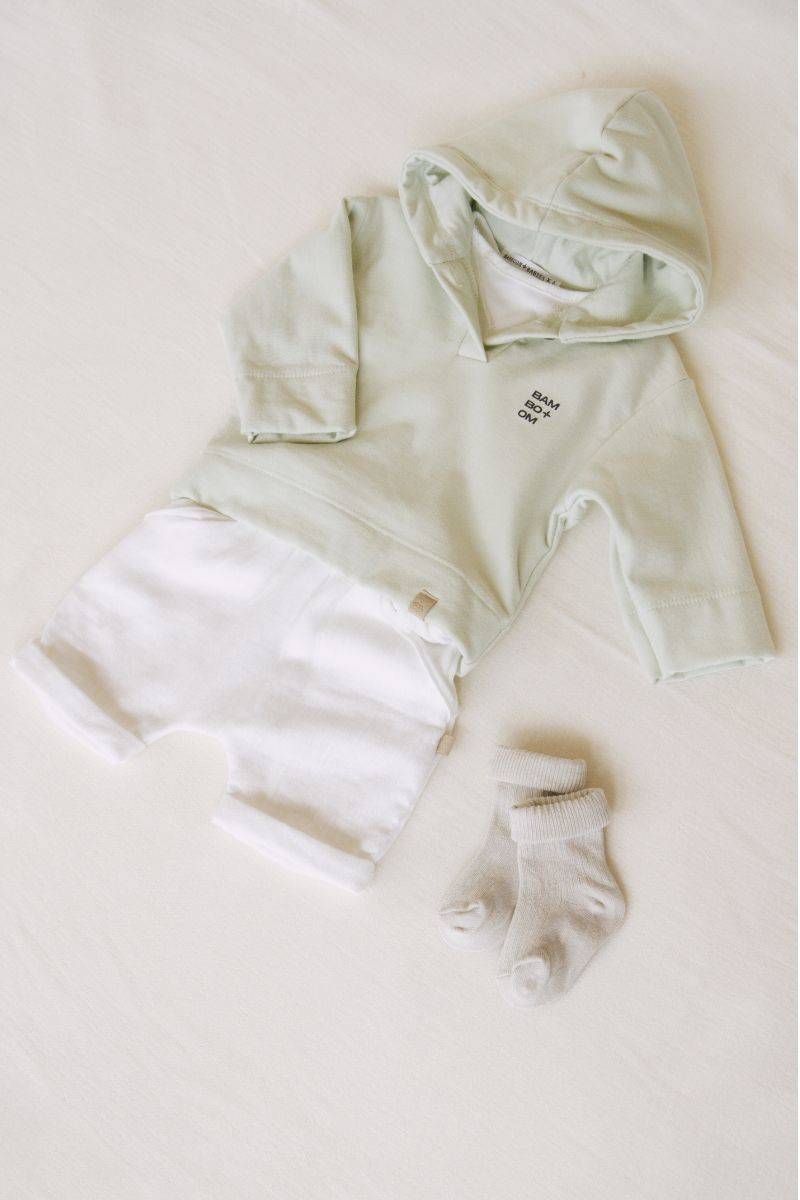 bamboom-hoodie-con-stampa-logo-lime-120 image 2