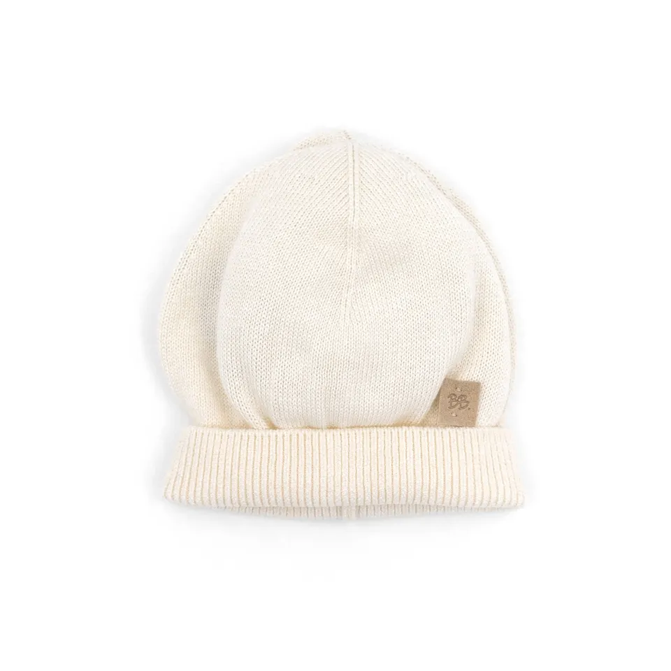 bamboom-linea-knitted-cappellino-neonato-bianco-01 image 1