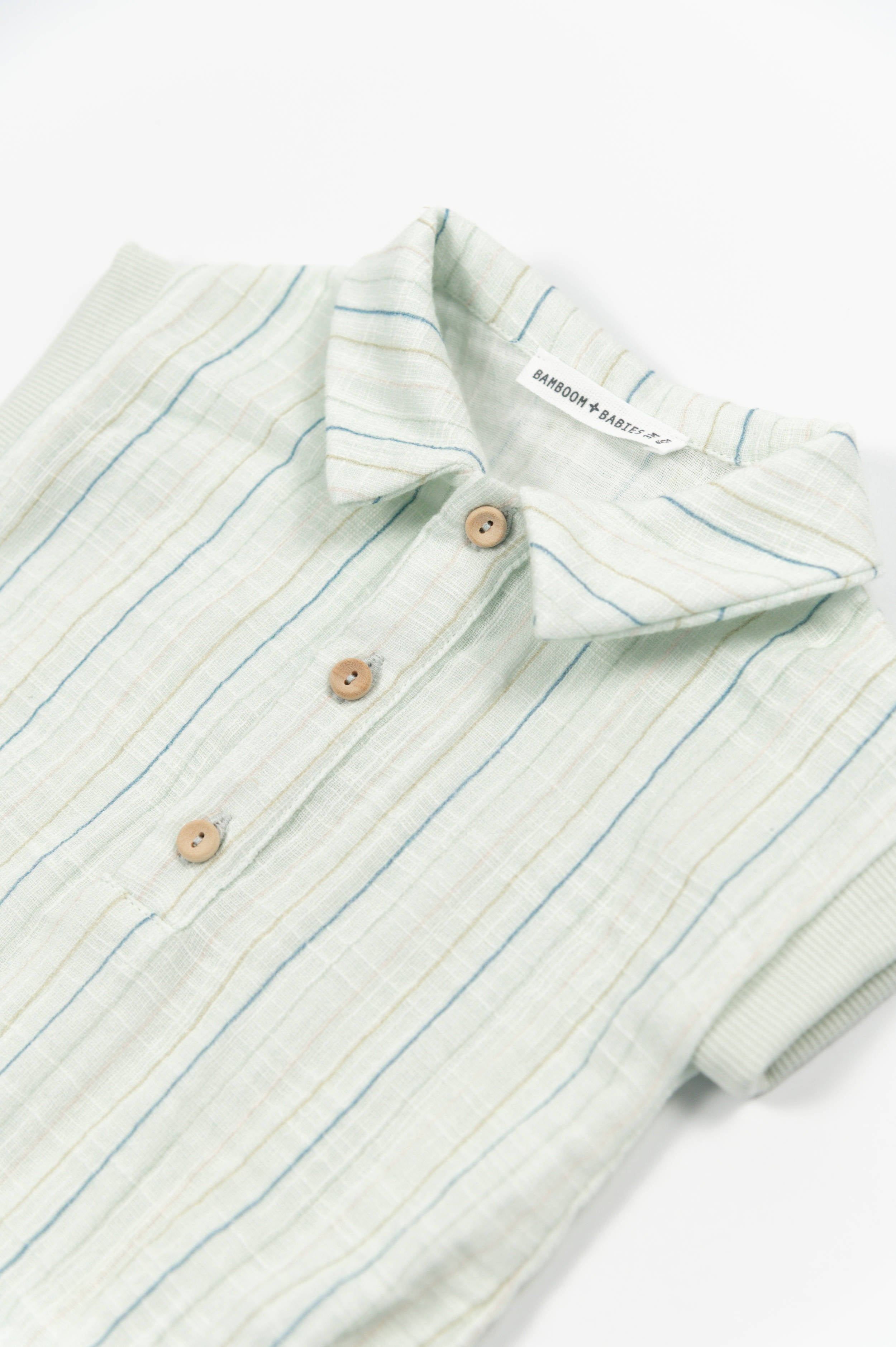 bamboom-pagliaccetto-polo-stripe-acqua-271 image 2