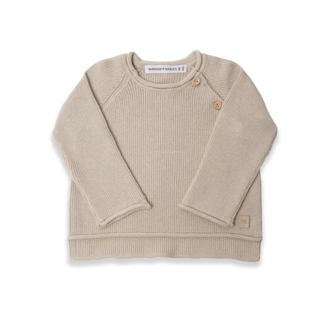 bamboom-maglia-costina-sand-10-manica-lunga image 1