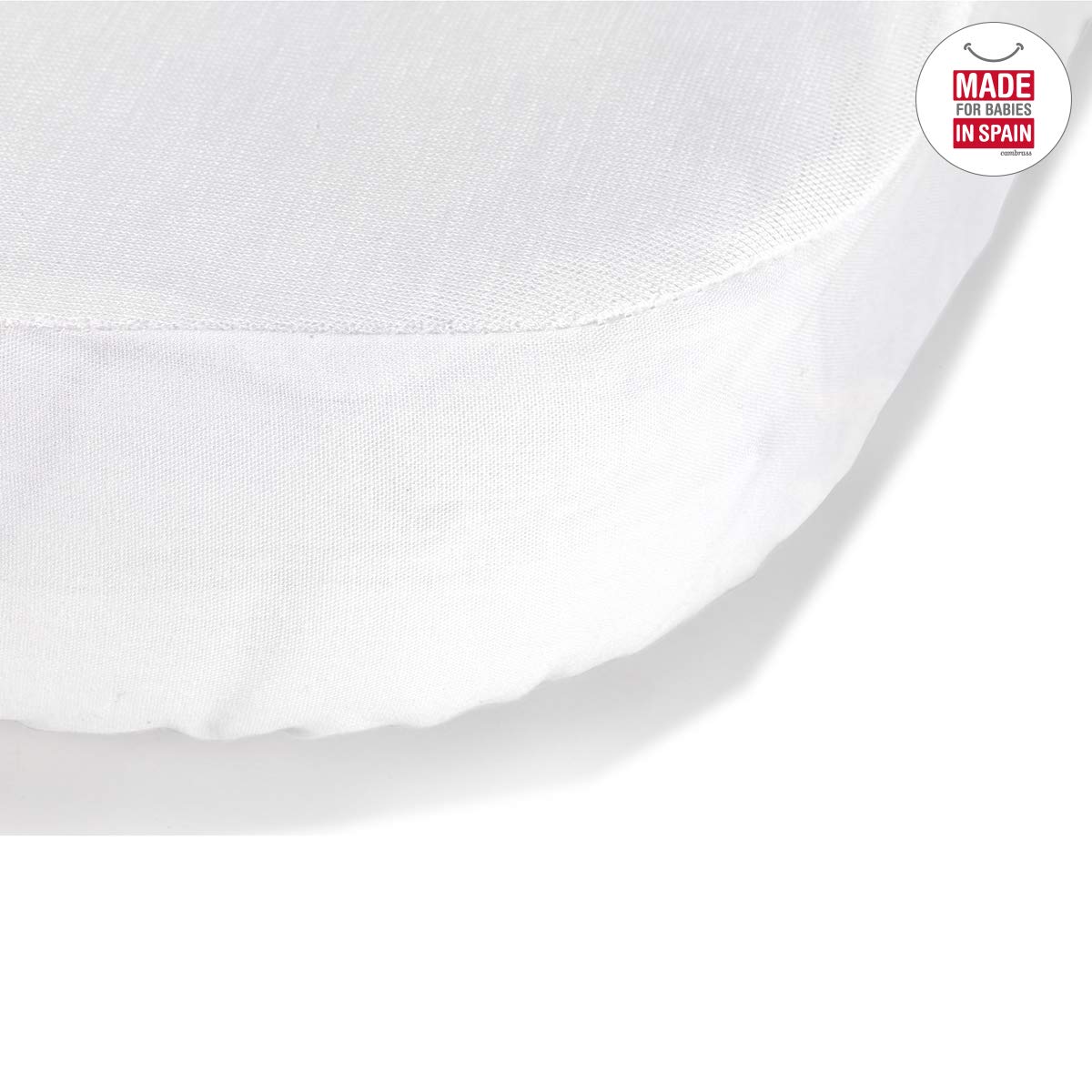 cambrass-33336-lenzuolo-impermeabile-regolabile-50x82-cm-bianco image 2