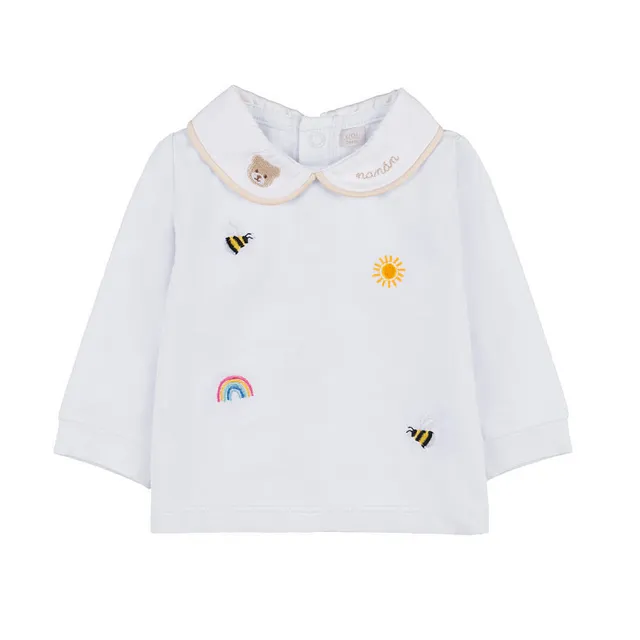 nanan-tutina-con-grafiche-e-colletto-due-pezzi image 1