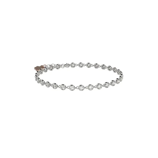 nanan-bracciale-tennis-mamma-in-argento-925-con-pietre-bianche image 1