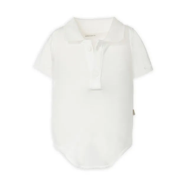 bamboom-body-polo-maniche-corte-offwhite-111-body-neonato image 1