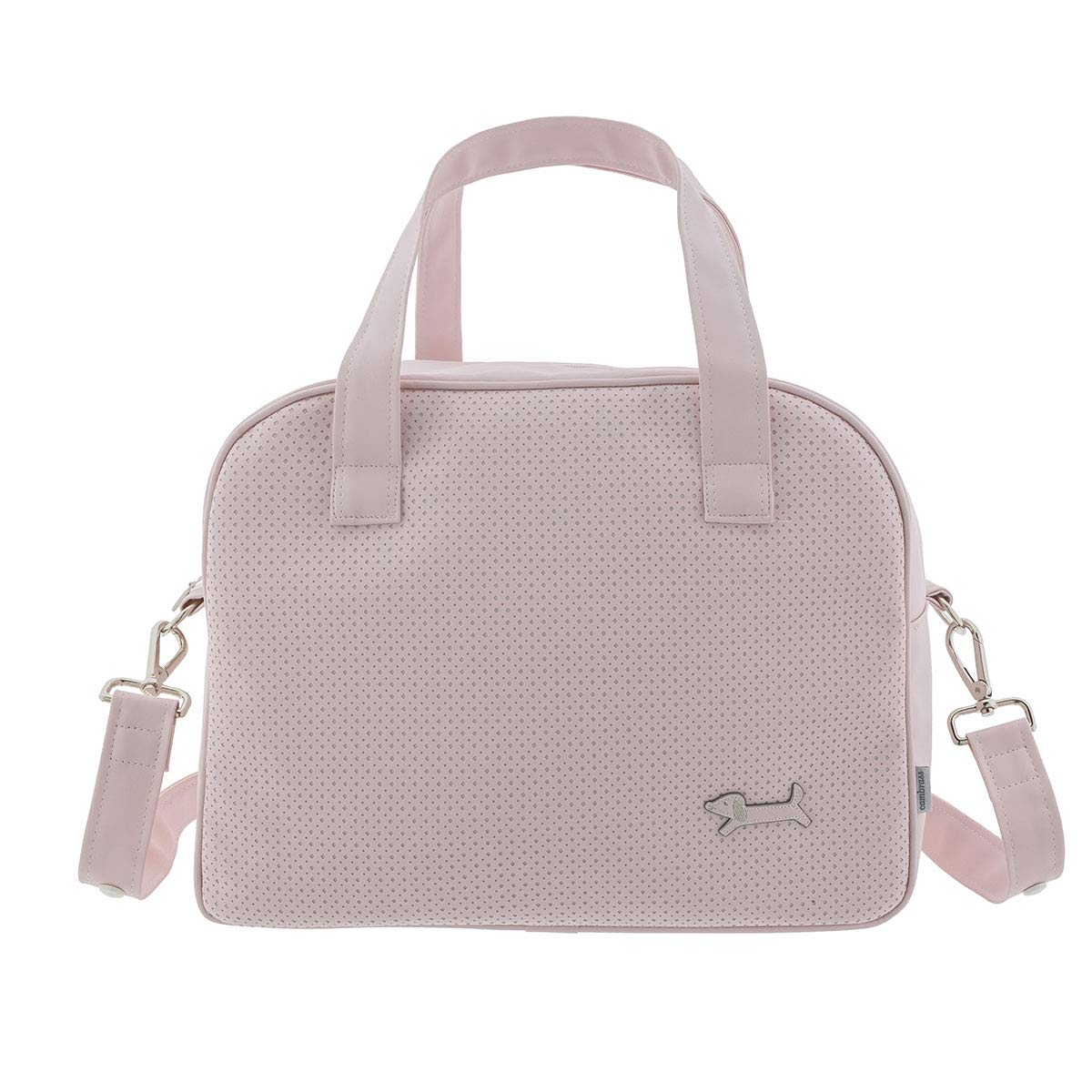 cambrass-prome-paris-borsa-maternit-rosa-18x44x33-cm image 1