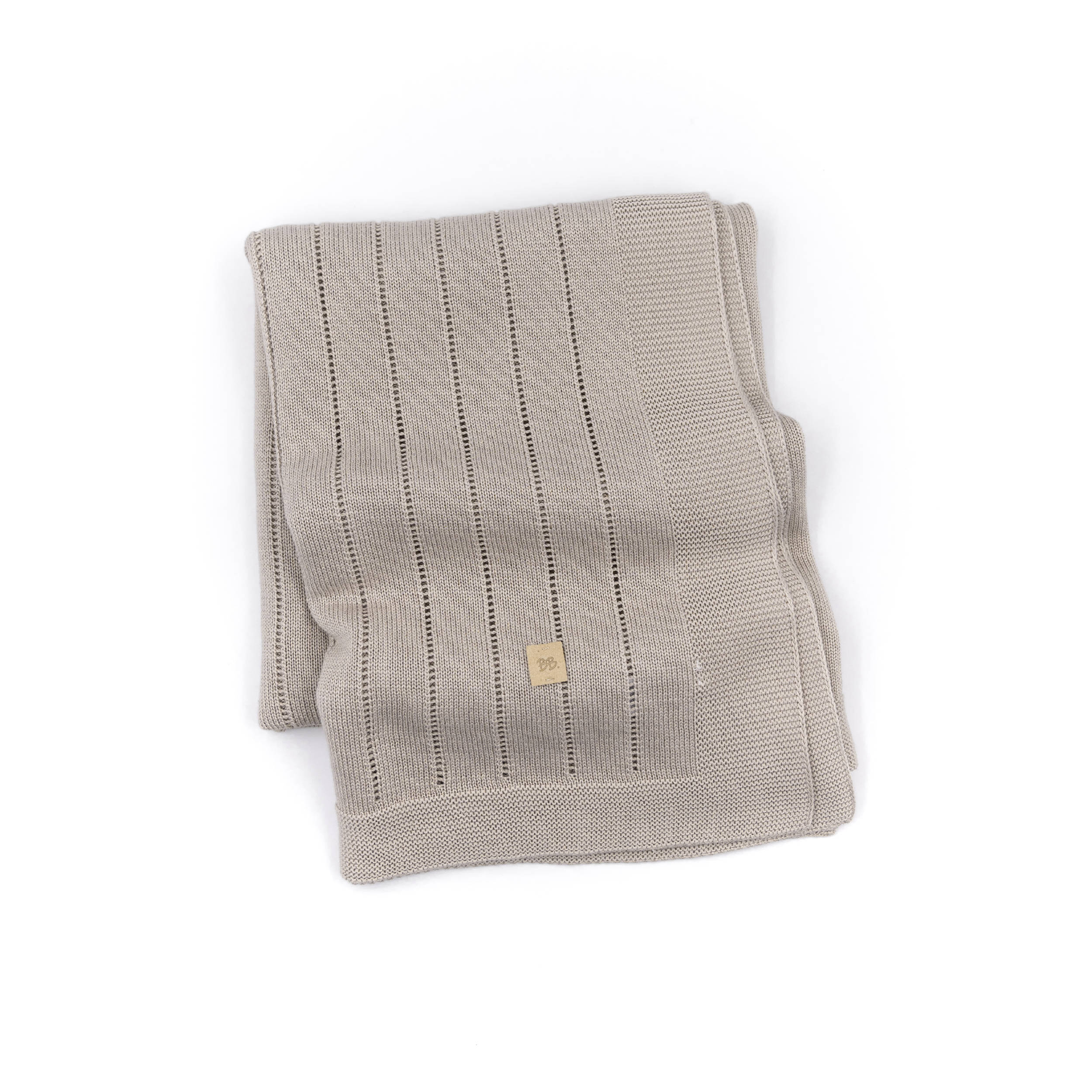 bamboom-copertina-righe-knitted-cammello-33-bamb image 1