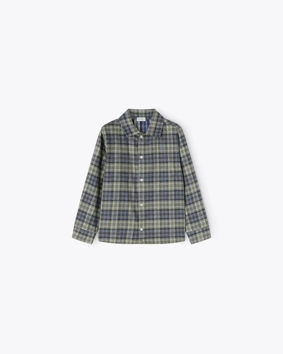 nanan-camicia-scozzese-in-flanella-bimbo image 1