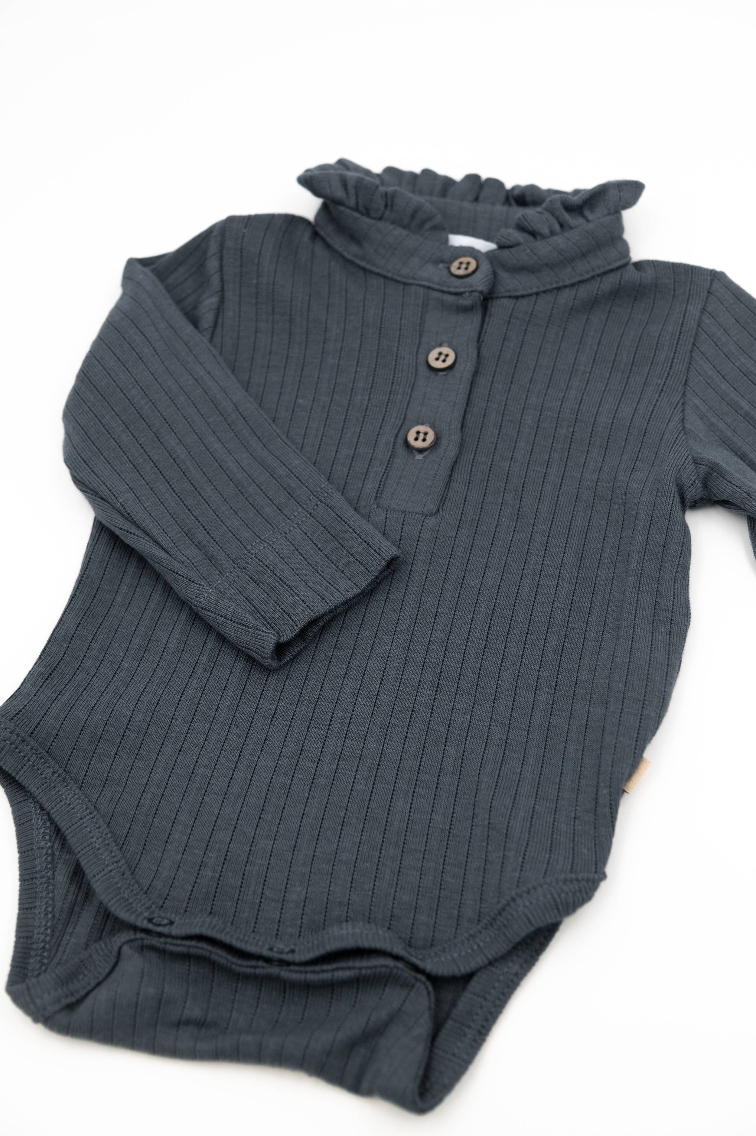 bamboom-body-a-polo-con-colletto-volant-midnight-blu-343 image 2
