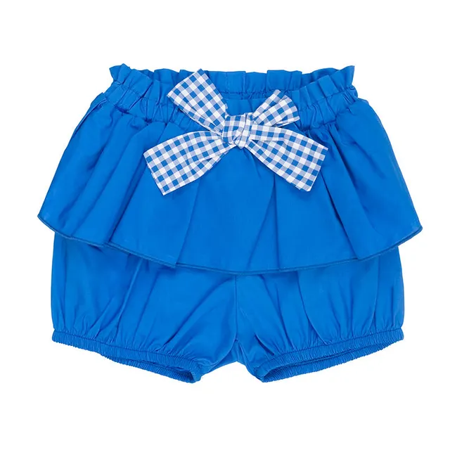 nanan-shorts-in-popeline-con-cintura-e-fiocco image 1