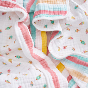 aden-anais-essentials-coperta-neonato-in-mussola-di-cotone-icecream-dreams image 4