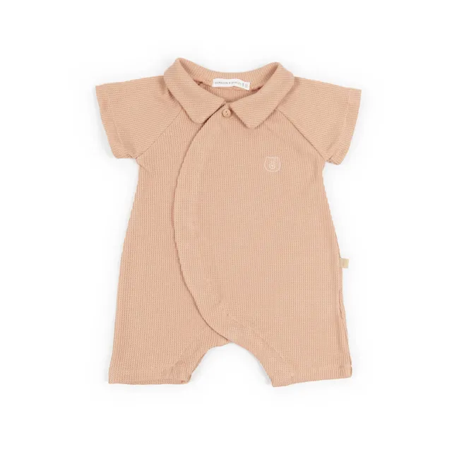 bamboom-tuta-estiva-coral-276-jersey-waffle-bamb image 1