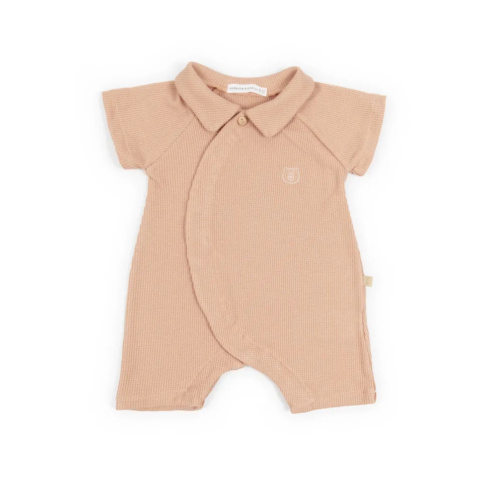 bamboom-tuta-estiva-coral-276-jersey-waffle-bamb image 1