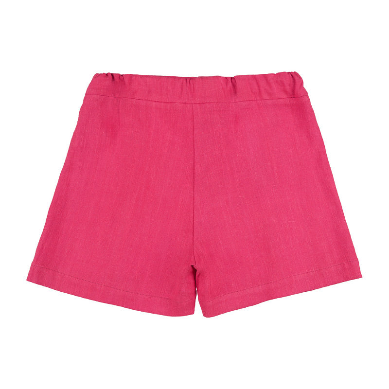 nanan-shorts-misto-lino-con-pences-ed-elastico-regolatore image 2