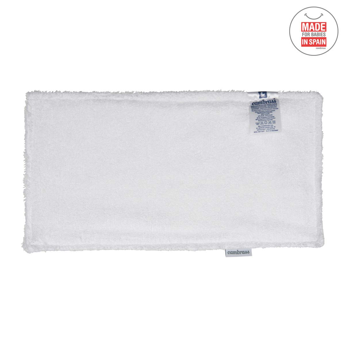 cambrass-43337-asciuga-saliva-astra-azzurro-piqu-29-5x15-5-cm image 2