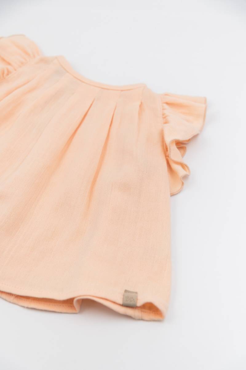 bamboom-camicia-blusa-peach-121-con-ruches image 3