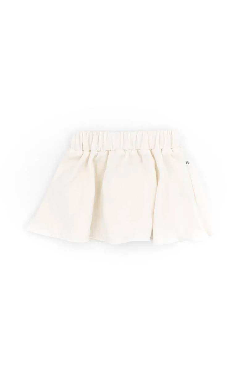 bamboom-gonna-bimba-bianco-61-jersey-piquet-muslin-bamb image 1