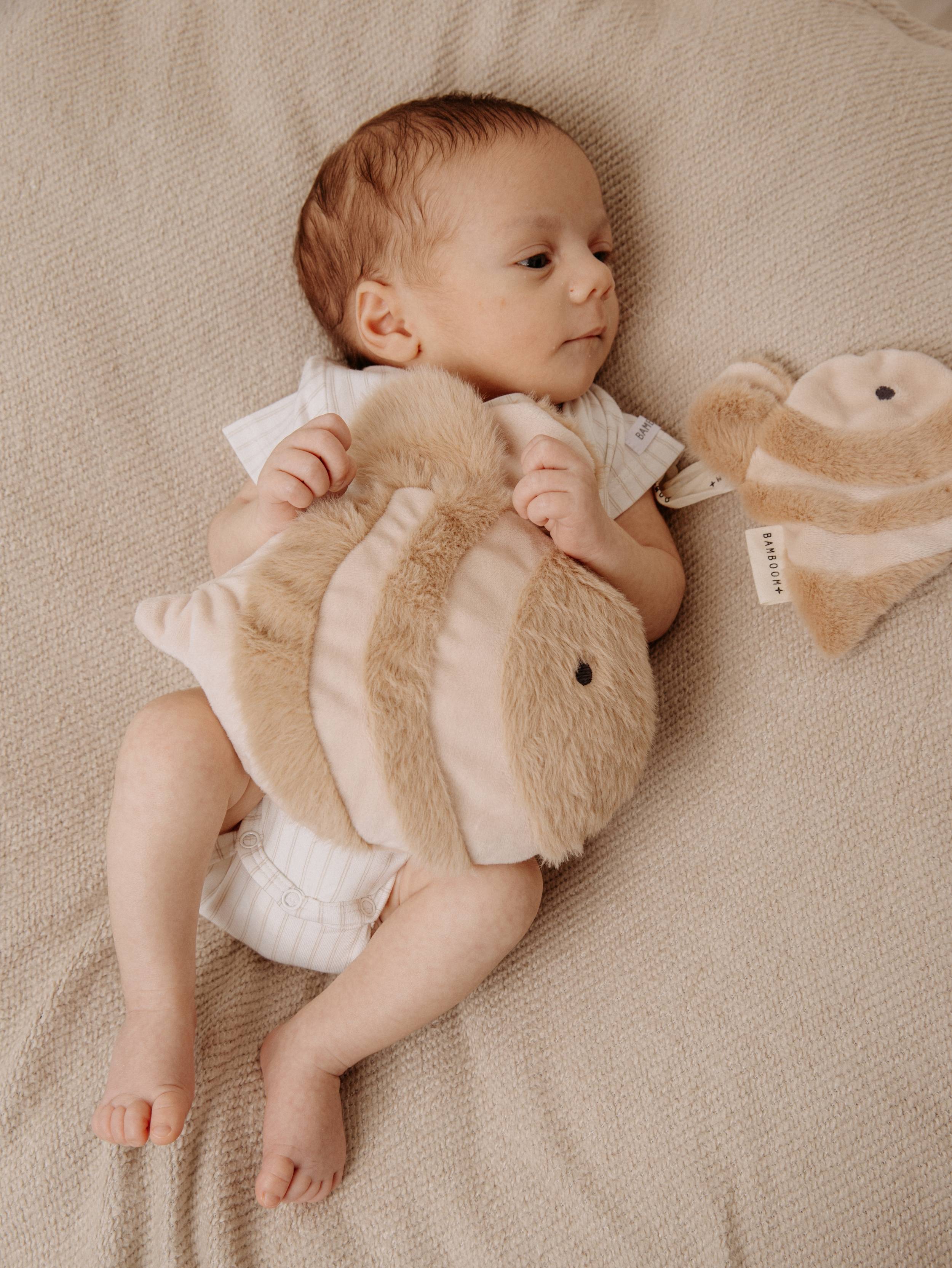 bamboom-ape-riscaldabile-sand-shades-473-peluche-anti-coliche image 6