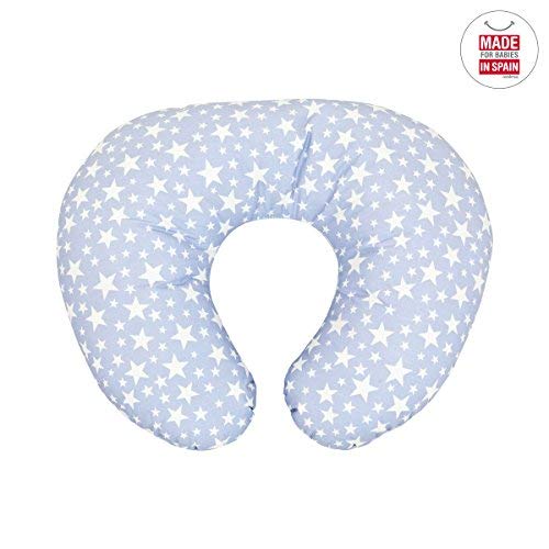cambrass-star-cuscino-allattamento-a-v-58x45-cm-blu image 3