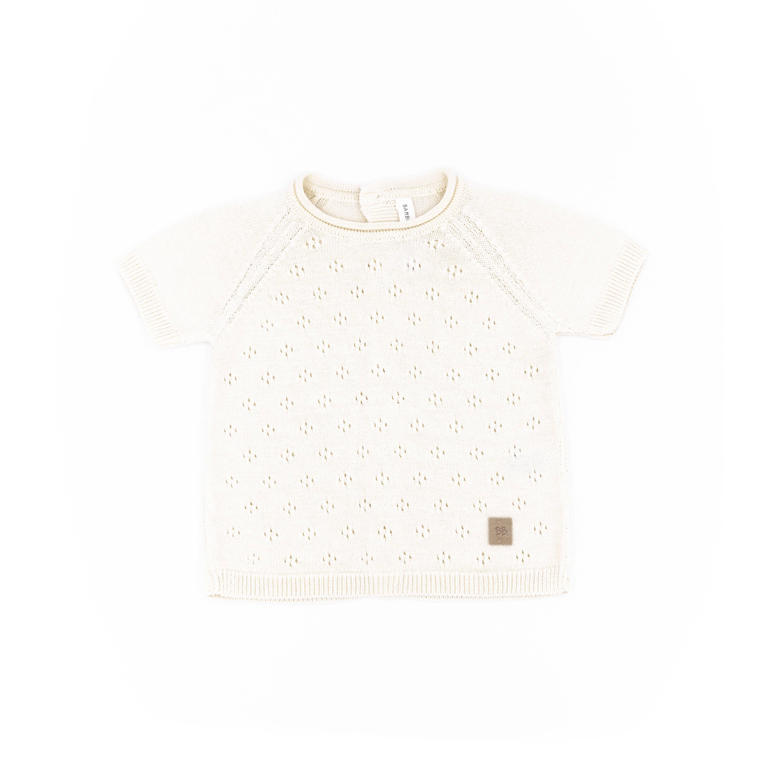 bamboom-maglia-traforata-knitted-bianco-01-maniche-corte image 1
