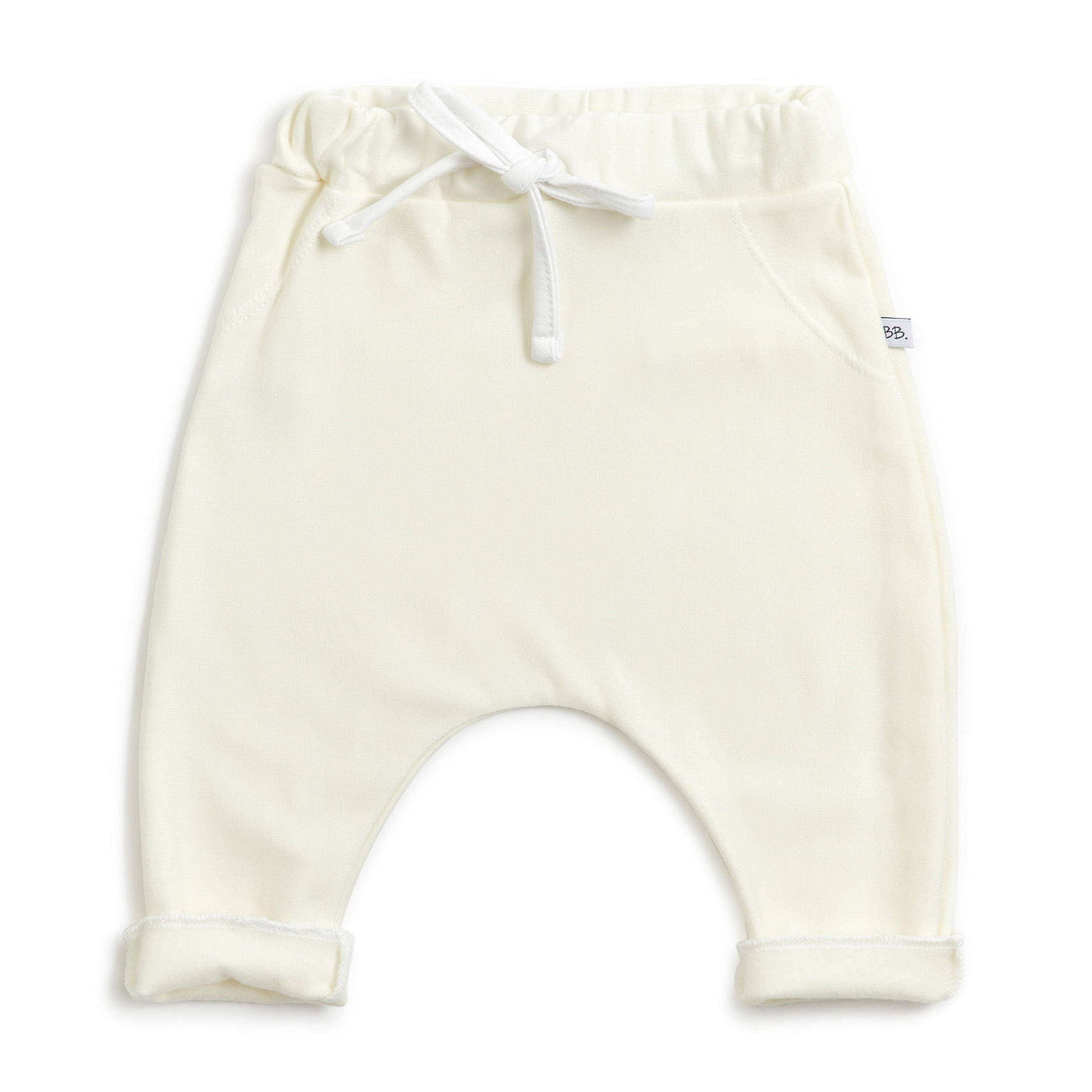 bamboom-pantaloncino-pure-panna-02-neonato-in-bamb image 1