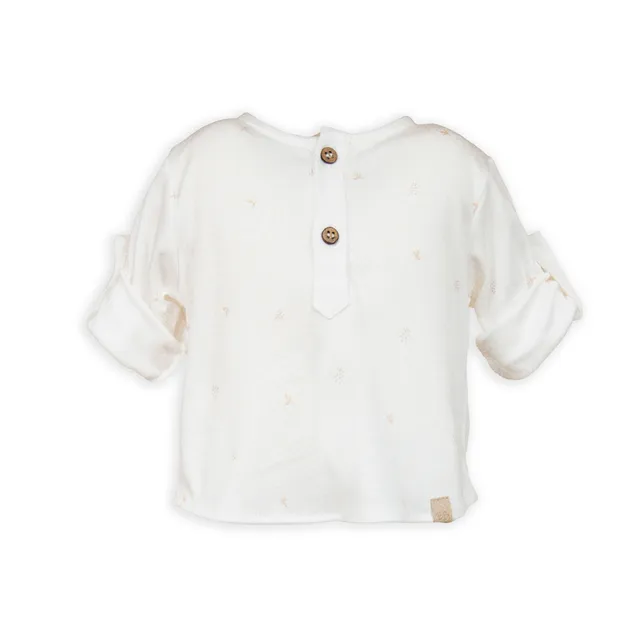 bamboom-shirt-camicia-bimbo-print-leaves-423 image 1