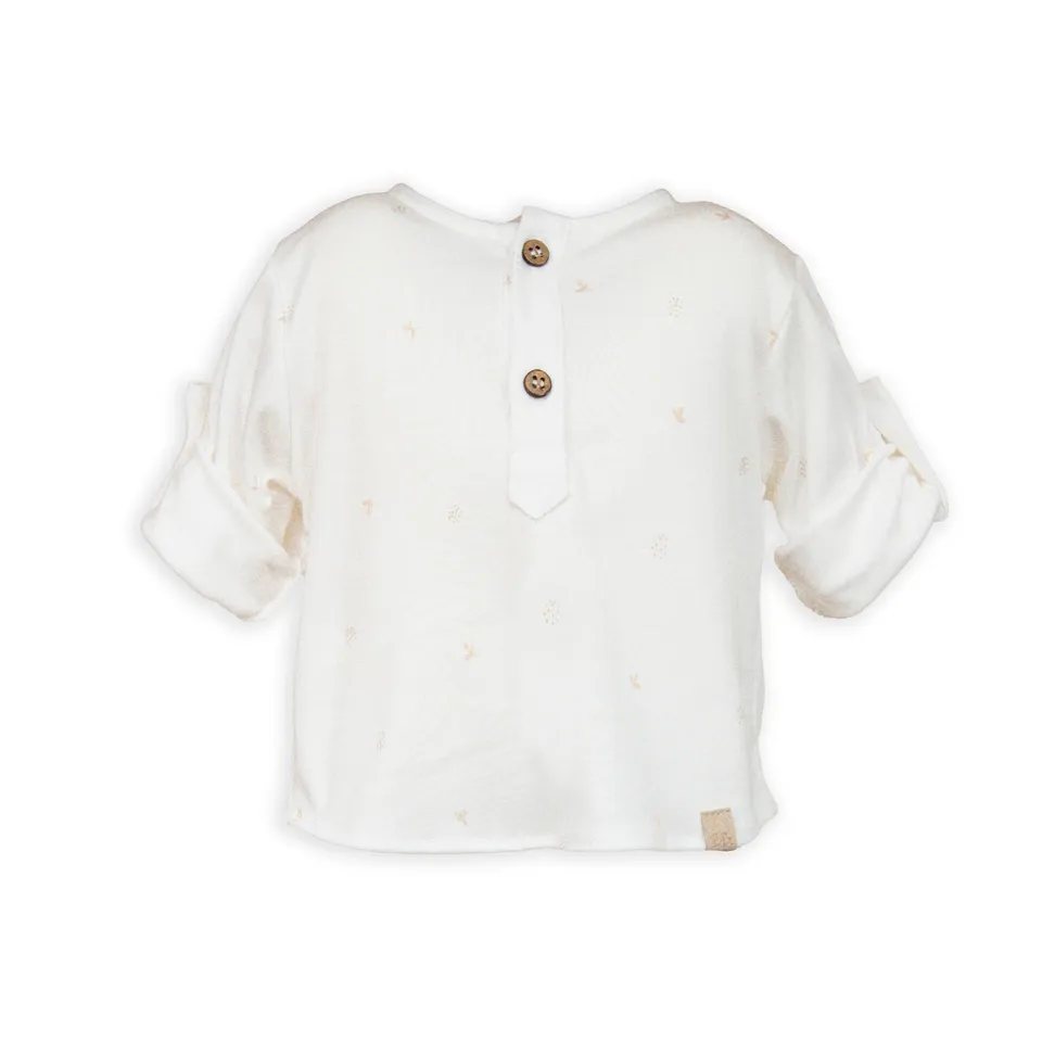 bamboom-shirt-camicia-bimbo-print-leaves-423 image 1