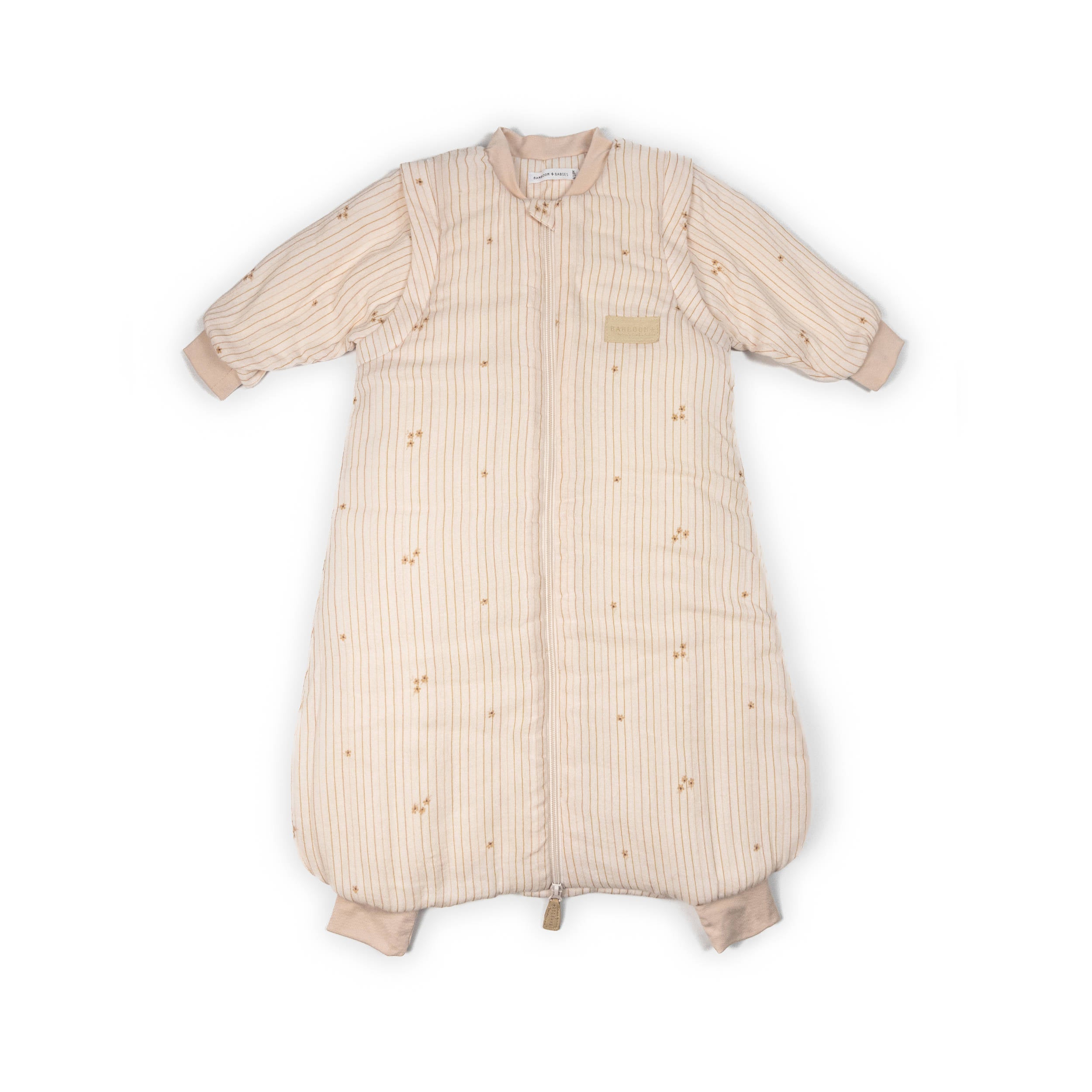 bamboom-sacco-nanna-mini-6-18m-tog-2-7-con-maniche-e-piedini-flowers-stripe-533 image 1