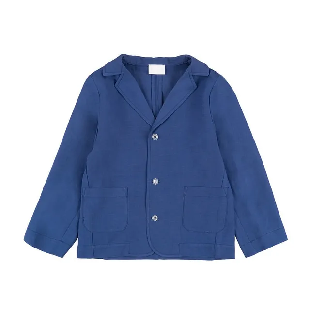 nanan-giacca-bimba-elegante-con-tasche-e-bottoncini image 1
