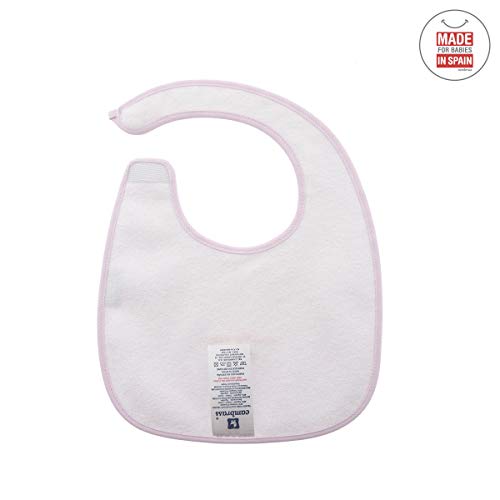 bavaglino-quadrato-con-velcro-cambrass-pio-pio-rosa-20x26-cm image 8