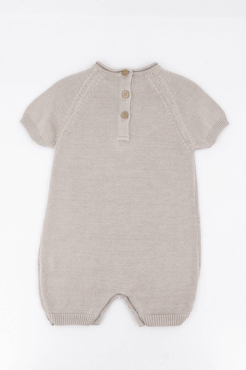 bamboom-pagliaccetto-con-tasca-knitted-cammello-33-neonato image 5