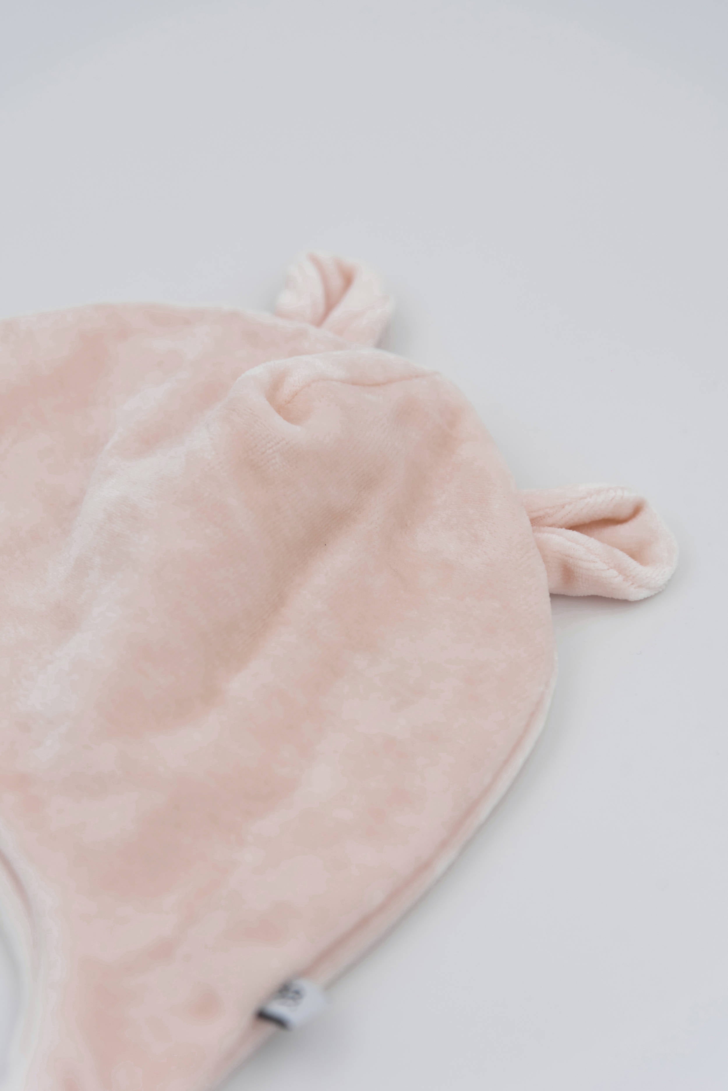 bamboom-cappellino-bambino-in-velluto-rosa-cipria-28 image 2