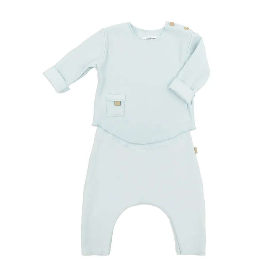 bamboom-twinset-pure-maglia-pantaloncino-sky-grey-352 image 1