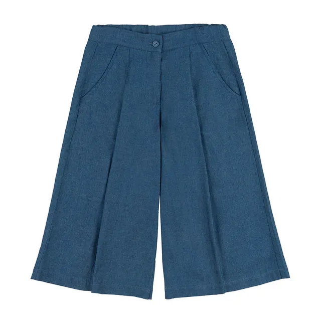 nanan-pantalone-in-denim-neonato-con-elastico-regolatore image 1