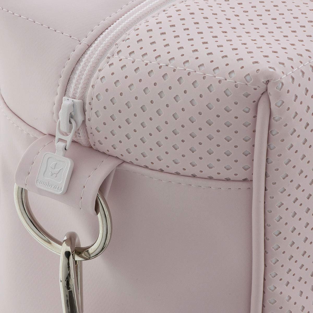 cambrass-tabela-paris-pink-borsa-maternit-16x41-5x29-cm-con-ganci-passeggino image 6