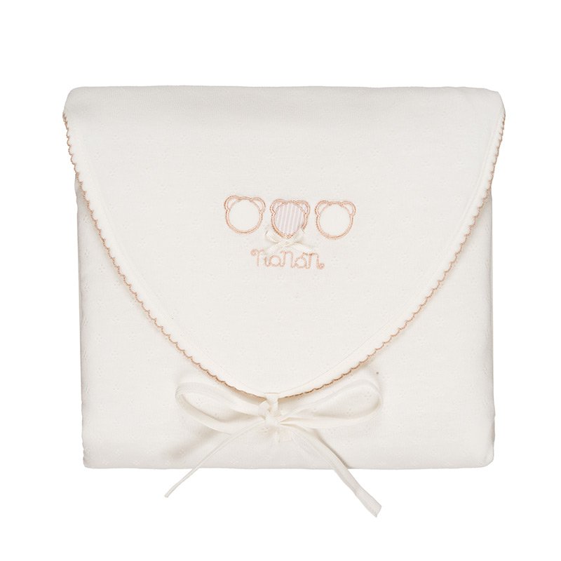 nanan-confezione-regalo-3-pezzi-beige-1-mese-body-asciugamano-fasciatoio-viaggio image 1