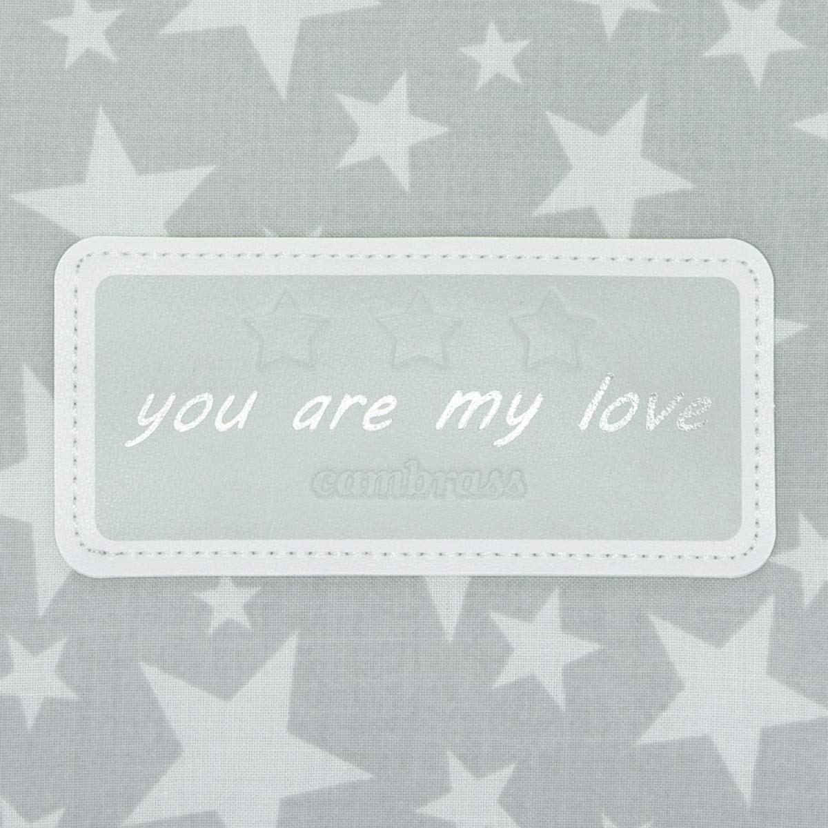 cambrass-borsa-bagnetto-star-gray-36x28x20-cm image 4