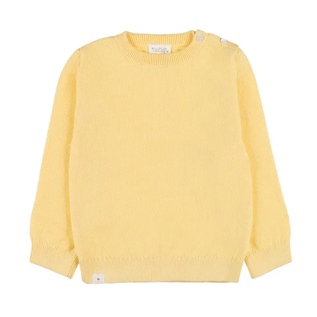 nanan-maglioncino-giallo-in-filo-bambina image 1