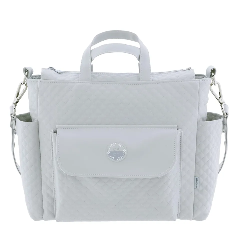 cambrass-pack-sara-borsa-maternit-grigio-16x43x37-cm image 1