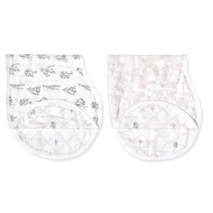 aden-anais-silky-soft-burpy-bib-french-floral-bavaglia-2-in-1 image 2
