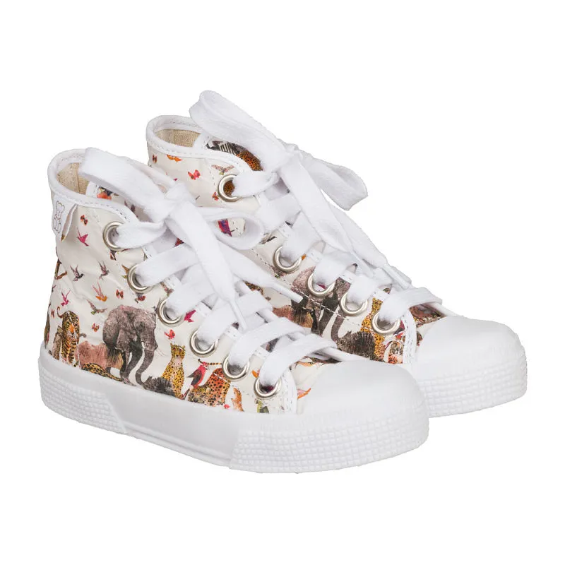 nanan-sneakers-alte-stampa-jungle-bimba image 1