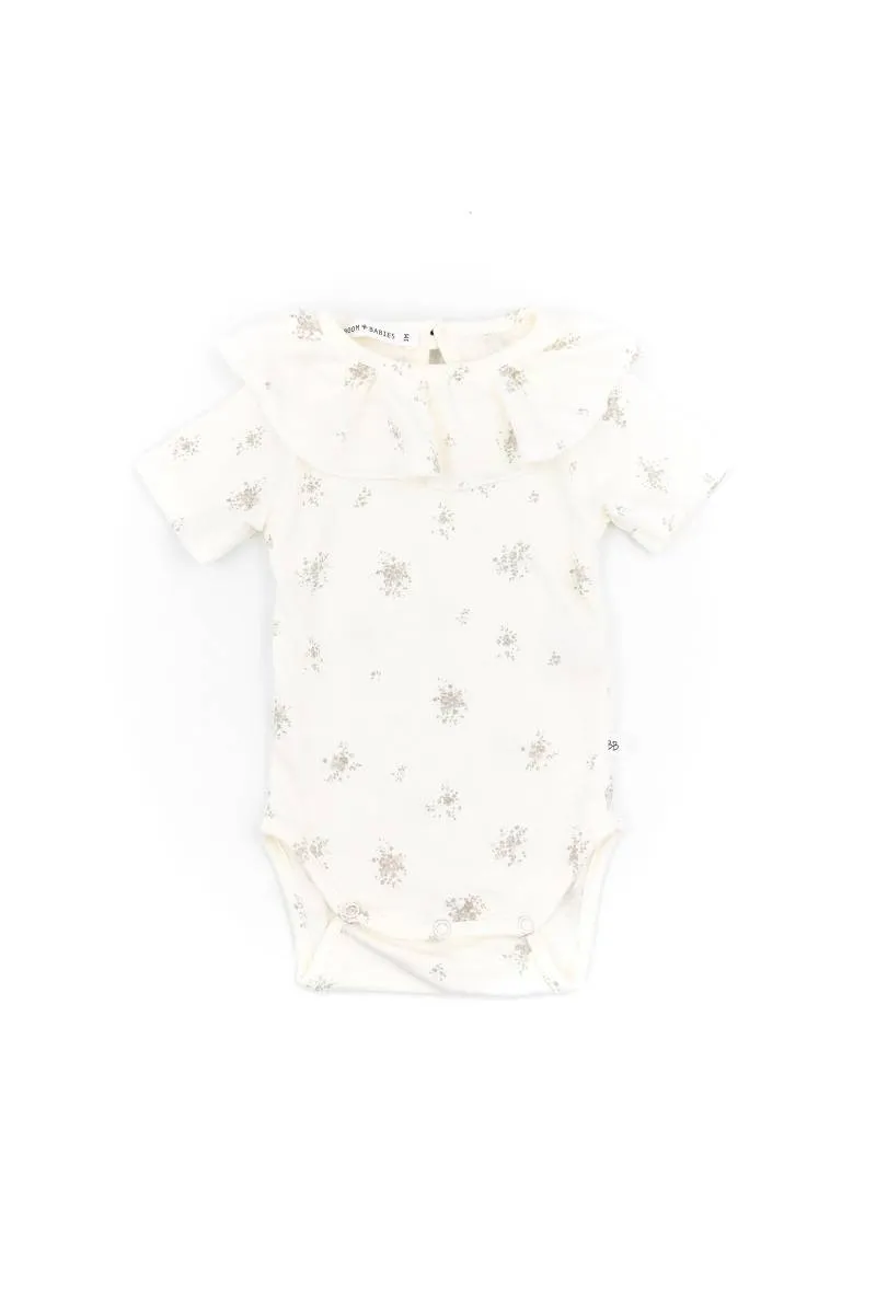 bamboom-body-con-collo-volant-bouquet-89-body-mezze-maniche image 1