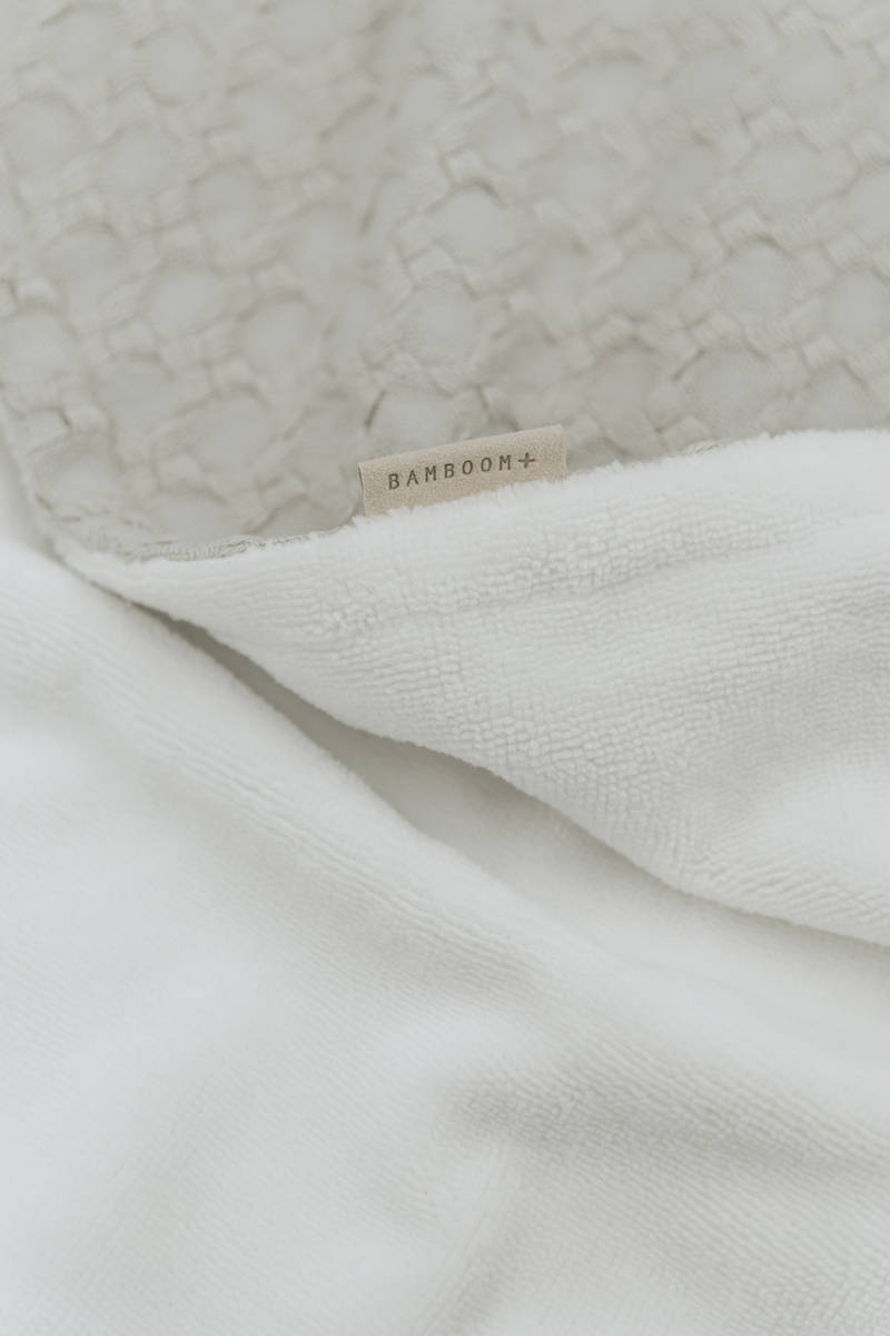 bamboom-coperta-lettino-140x100-honey-spugna-peluche-oyster-grey-112 image 4