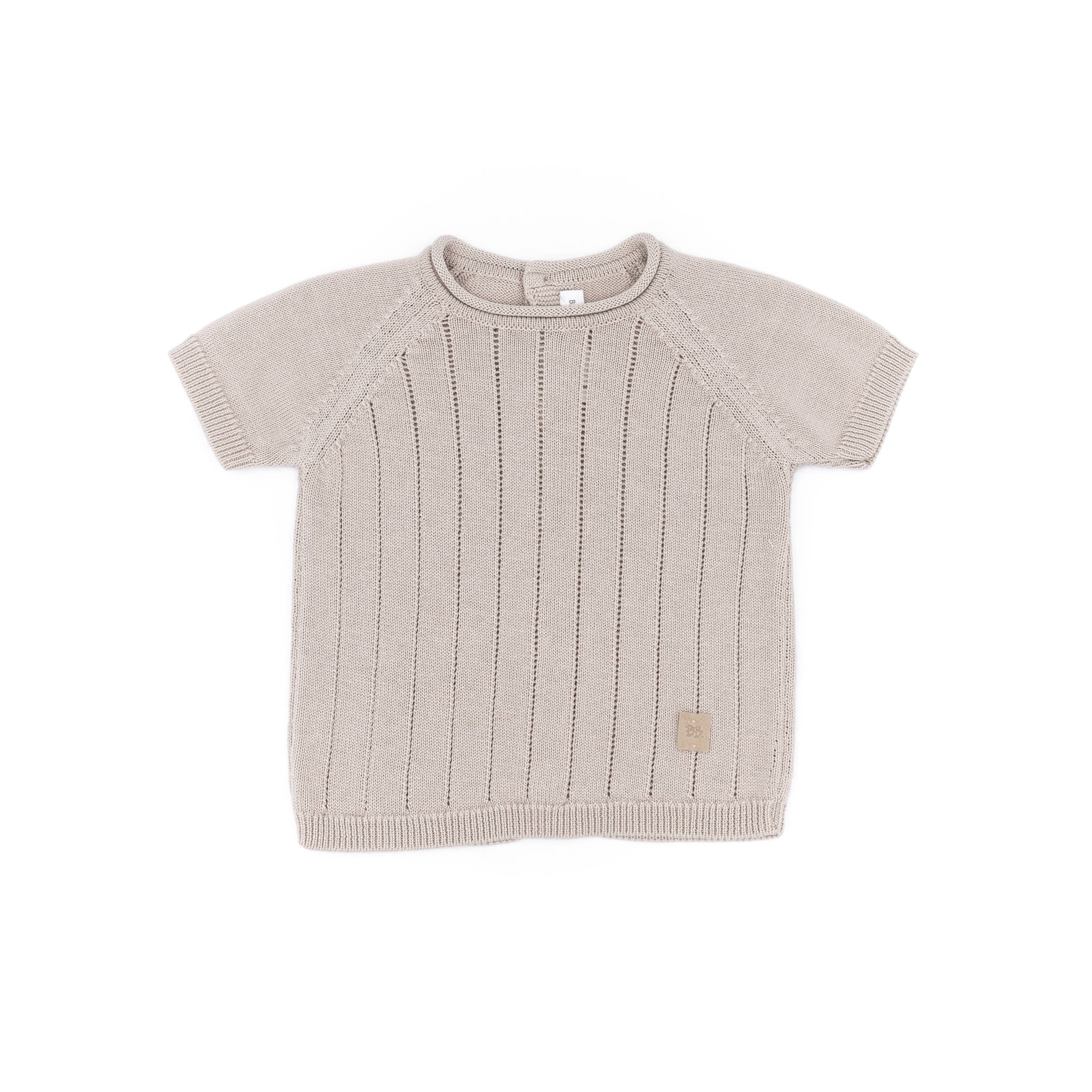 bamboom-maglia-righe-knitted-cammello-33 image 1
