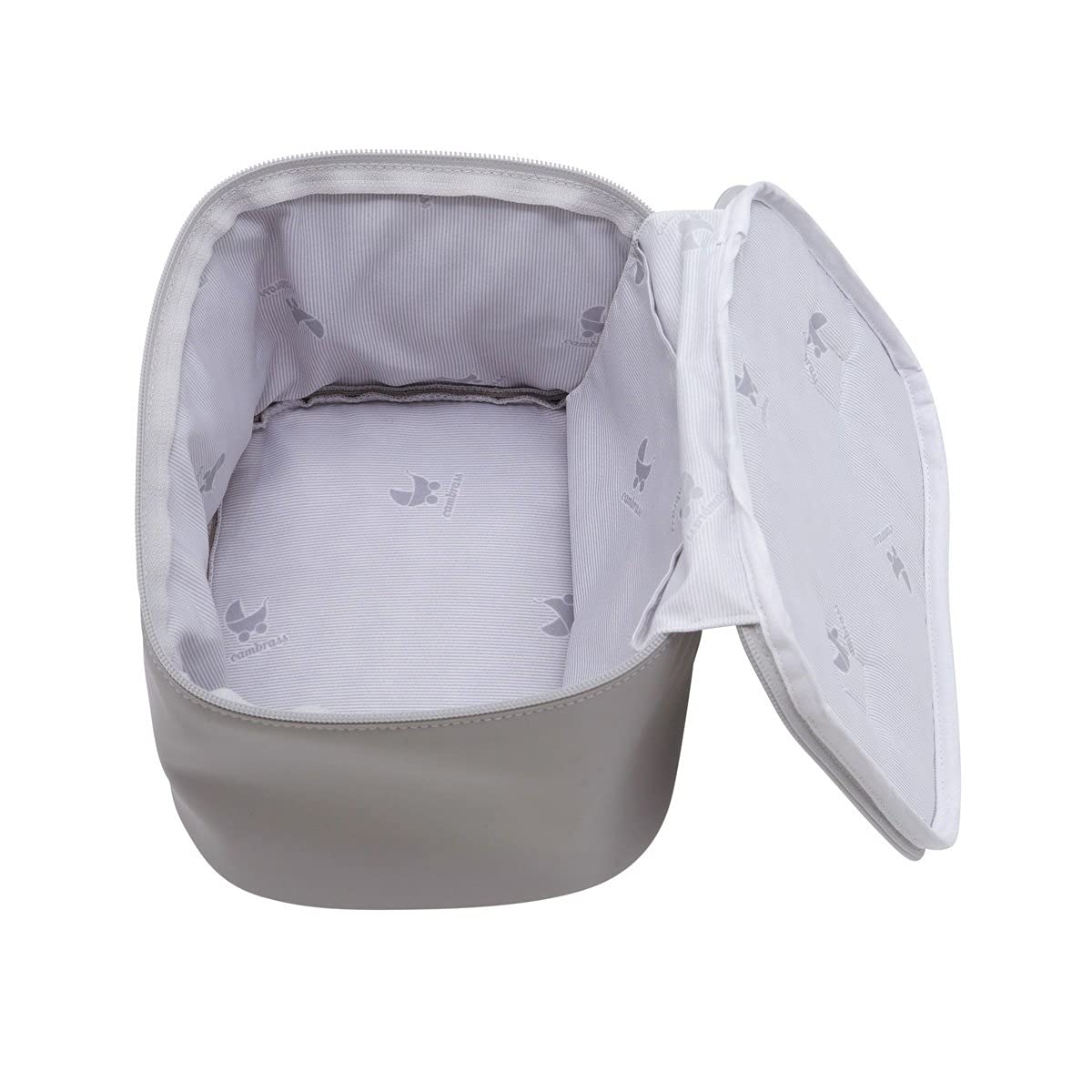 cambrass-borsa-necesser-mini-mate-grigio-19x24x17-cm image 3