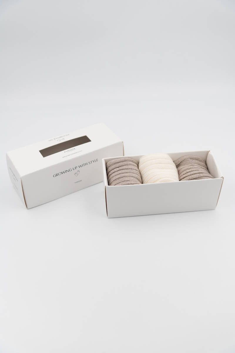 bamboom-3pc-gift-box-calze-spesse-sabbia-09 image 4