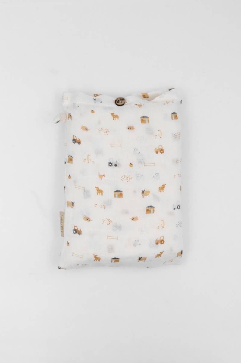 bamboom-swaddle-xl-singolo-120x120cm-the-farm-133 image 2