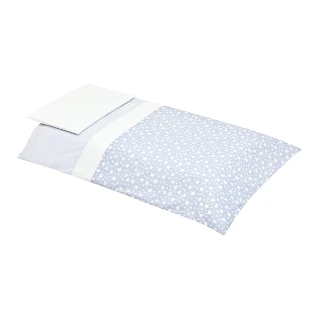 cambrass-34990-set-piumone-federa-100x140-cm-star-azzurro image 1